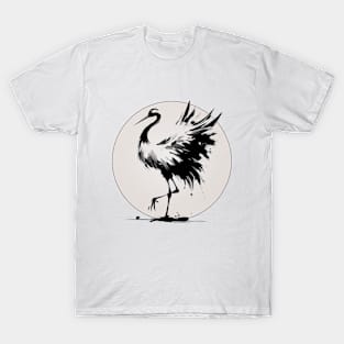 Srtanding Crane T-Shirt